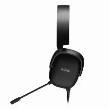 Diadema Gaming Xpg Precog S, Alambrico, Microfono, 1.3m, 3.5mm, Audio 3d, Negro